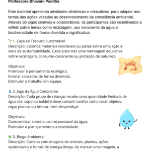 Dicas de Jogos de Ação - EF I, EF II