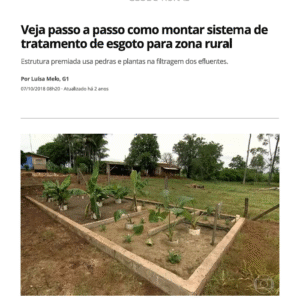 Tratamento de Esgoto com Plantas para Zona Rural - EM, M